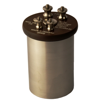 Isotech AC/DC standard resistor Type SRA, four-terminal oil-filled resistance standard for thermometry